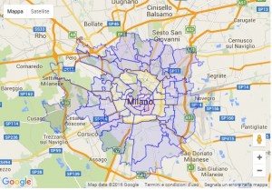 Milano mappa