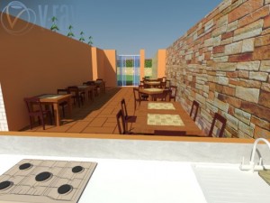 Pizzeria Vista salone